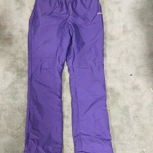 Fila Kids Purple Rainpants